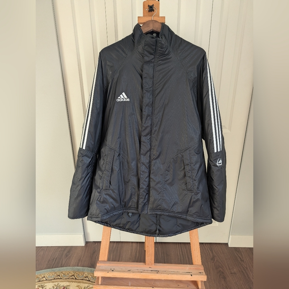 Adidas Men's Black Coach Jacket [Like New]